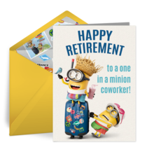 Minions | Retirement card image