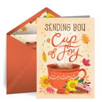 Coffee Cup of Joy card image