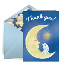 Care Bears | Baby Thank You card image