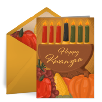 Kwanzaa Feast card image