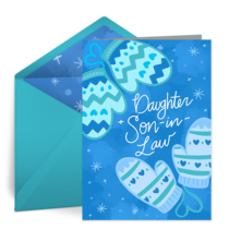 Mittens Daughter & Family card image