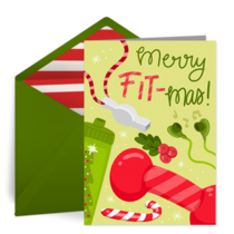 Christmas Fit Coach card image