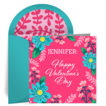 Personalized Galentine card image