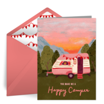 Happy Camper card image