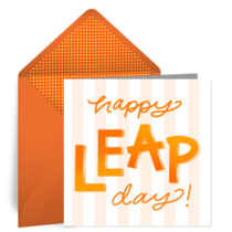 Leap Day Type card image