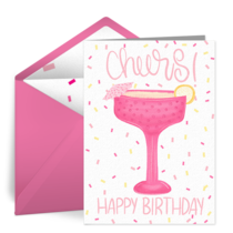 Birthday Cheers card image