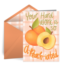 Appreciation Peach card image