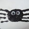 Halloween Handprint Spider Craft