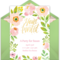Spring Party Invitations