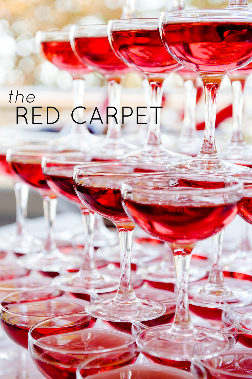 Top 5 Oscars-Inspired Cocktails: The Red Carpet (Glam Kir Royale)