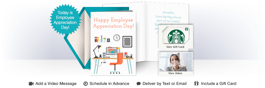 Digital Employee Appreciation Cards