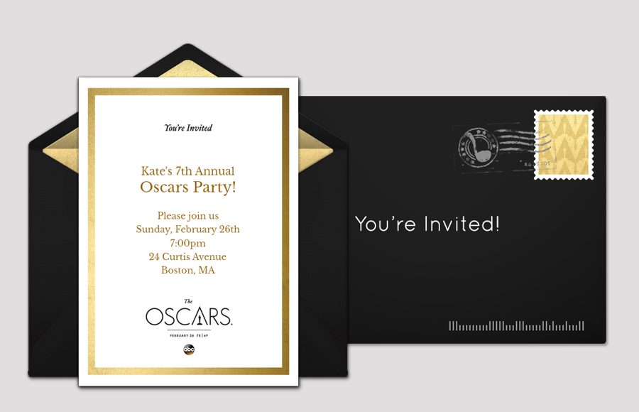 Plan a Oscars Night Party!