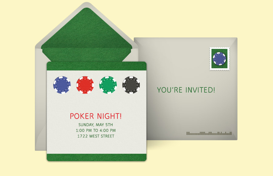 Plan a Poker Night Party!