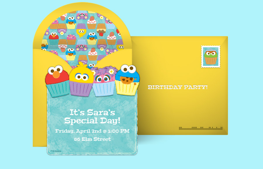 Plan a Sesame Street Cupcakes Party!