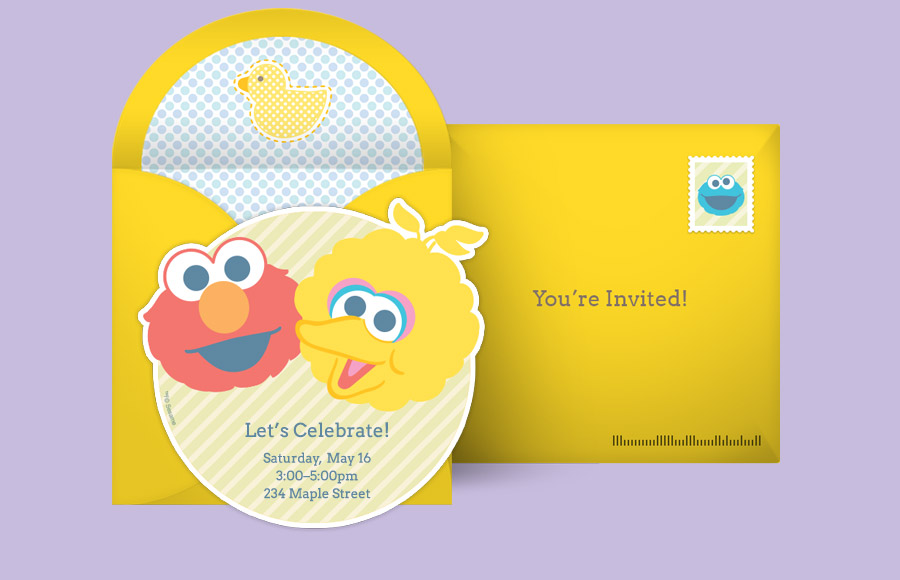 Plan a Baby Elmo and Big Bird Party!
