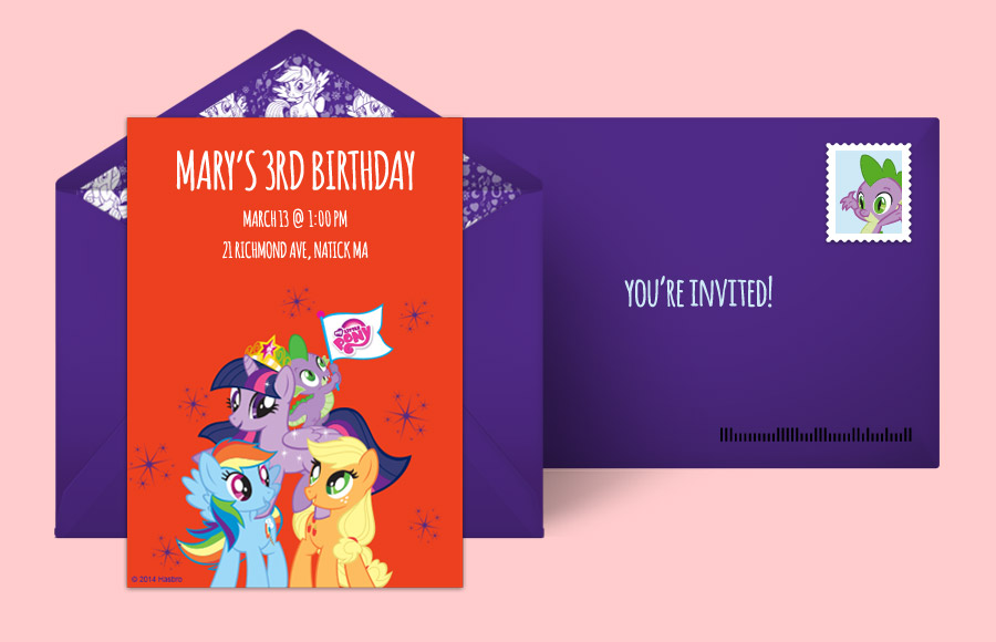 Plan a My Little Pony Party!