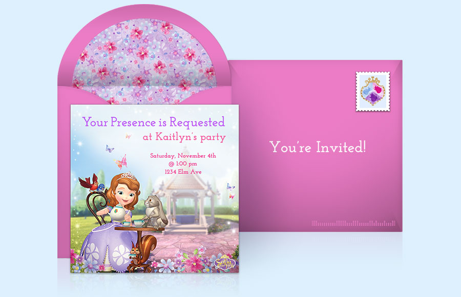 Plan a Princess Sofia Party!