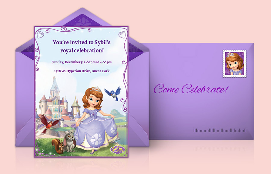 Plan a Sofia the First Party!