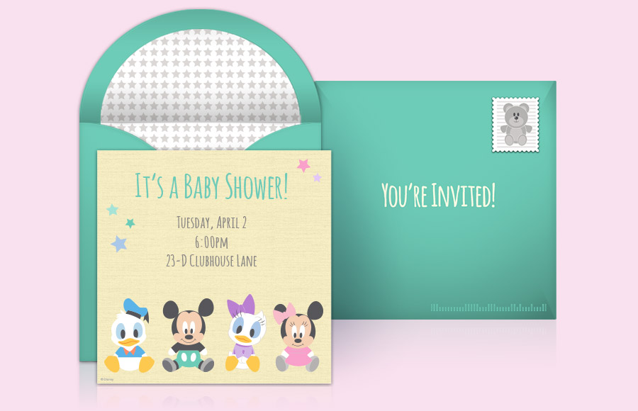 Plan a Disney Baby Shower Party!