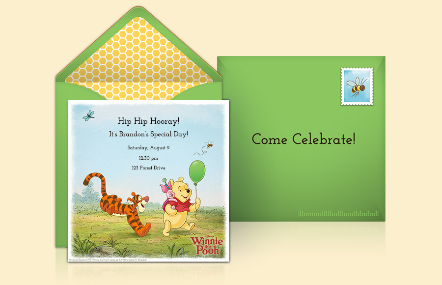 Plan a Winnie the Pooh Party!