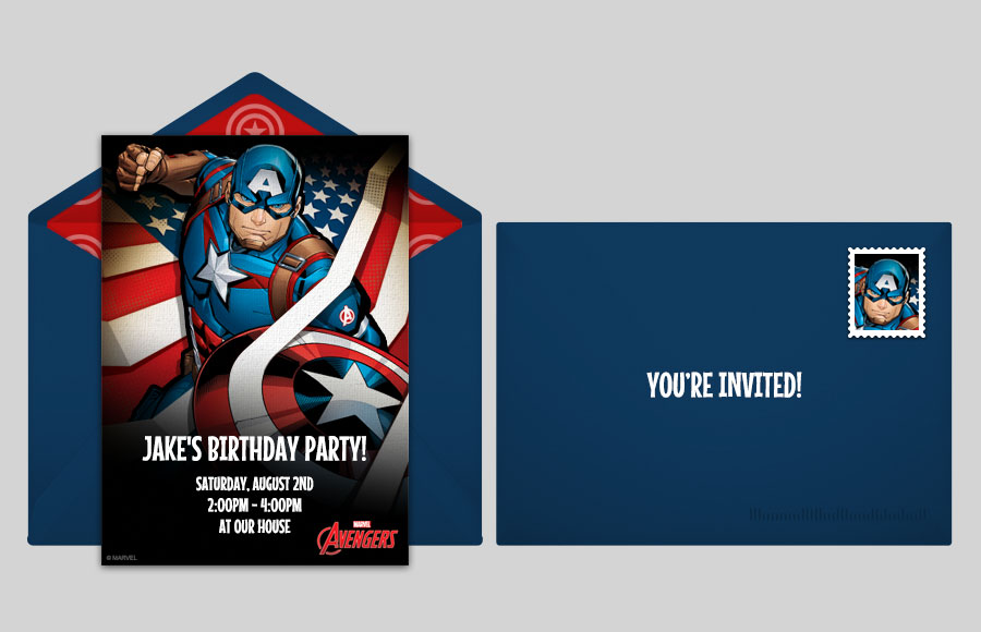Plan a Avengers Captain America Party!
