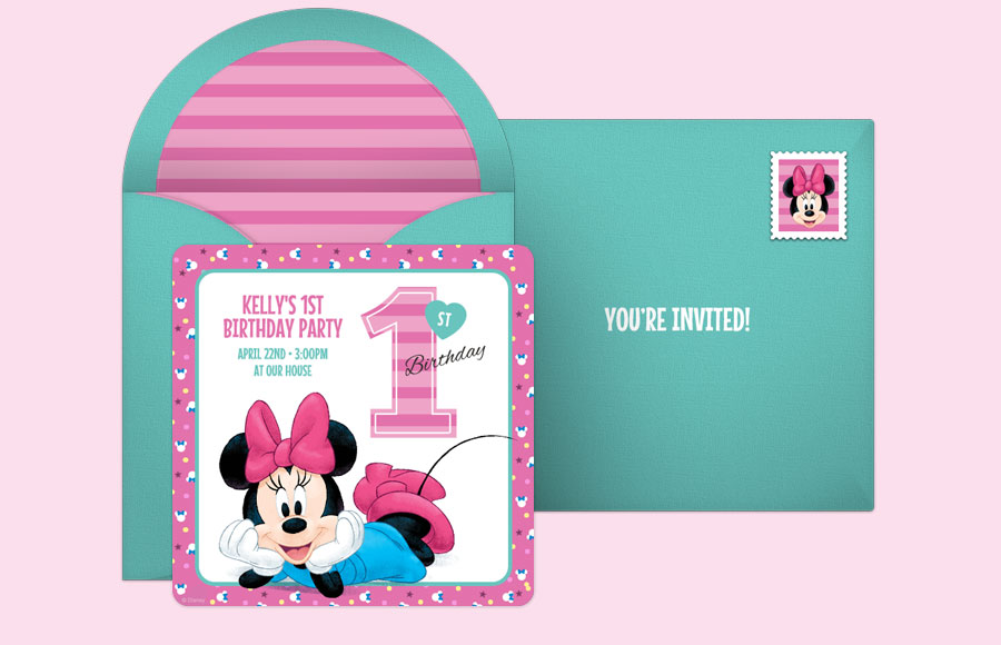 Plan a Minnie Mouse 1st Party!