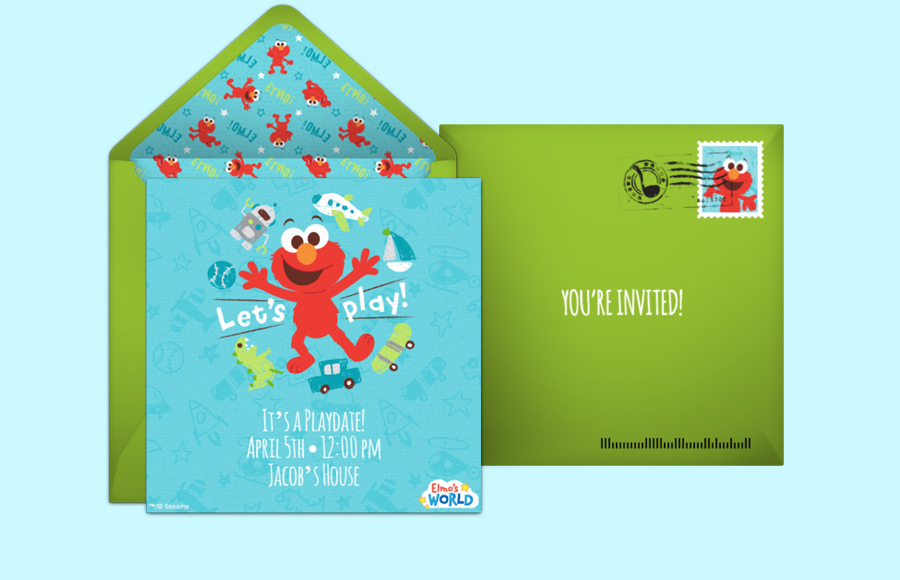 Plan a Elmo's World Party!
