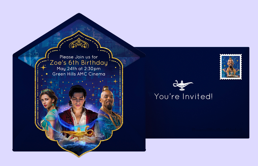 Plan a Aladdin Movie Party!