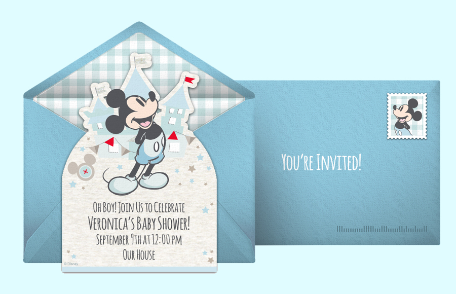 Plan a Mickey Mouse Baby Shower Party!