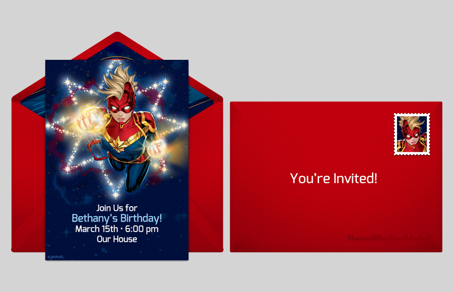 Plan a Captain Marvel Party!