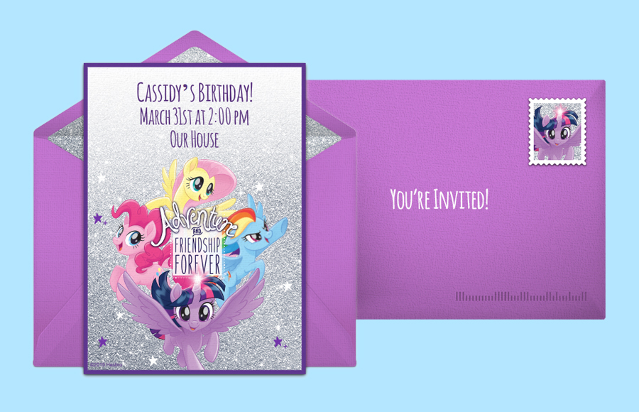 Plan a My Little Pony | Glitter Party!