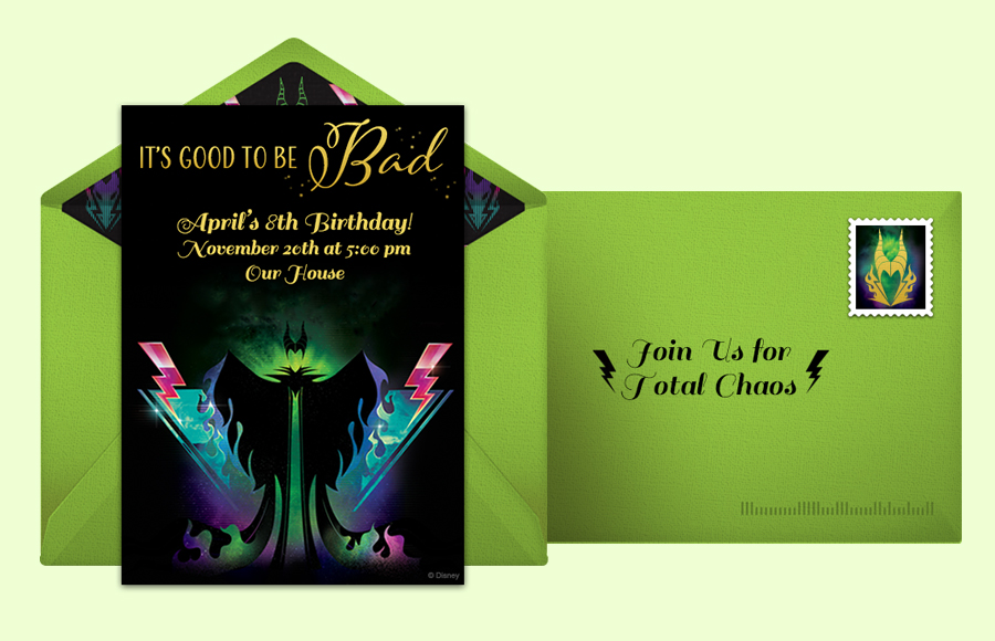 Plan a Maleficent Party!