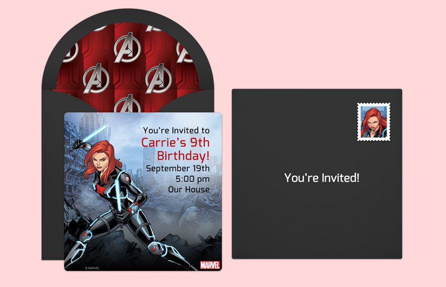 Plan a Avengers Black Widow Action Party!