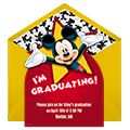 Mickey Graduation
