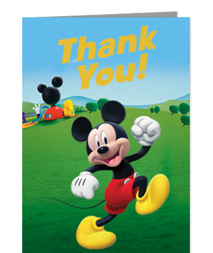 Mickey Mouse Thank You