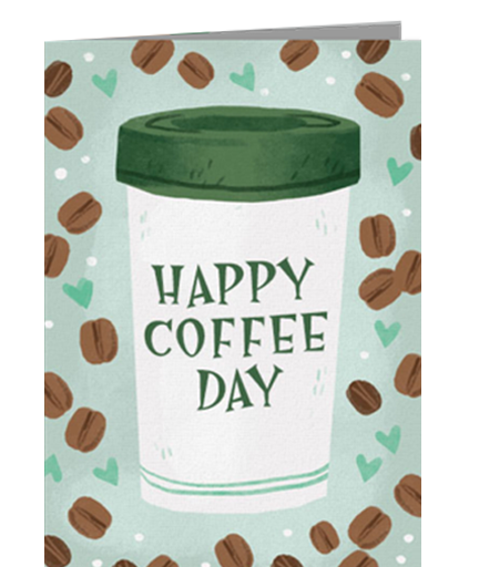 Happy Coffee Day Cup
