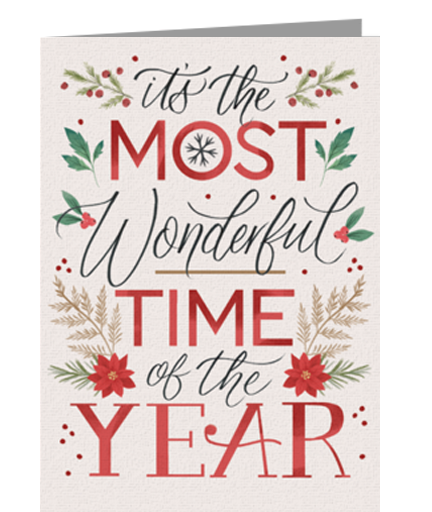 Most Wonderful Time Holly