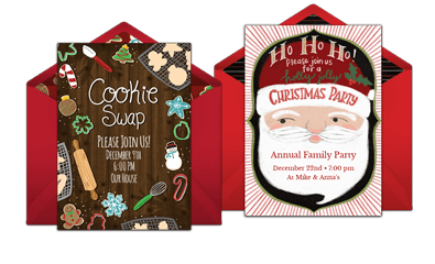 Browse Christmas Invites